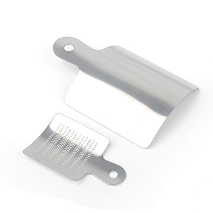 stainless steel spoon-shape food grater set for garlic,garlic crusher for ginger,gralic