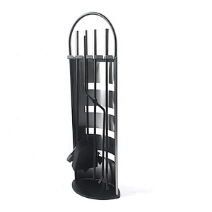 Newest Design Luxury Wrought Iron Fireplace Tool Set