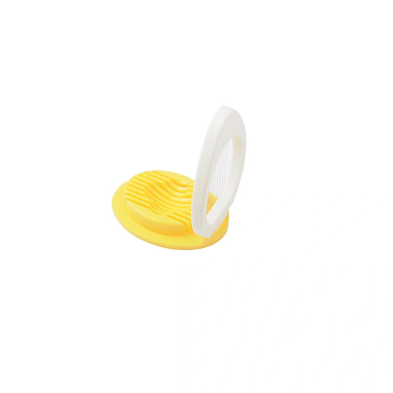kitchen gadget mini plastic egg slicer with stainless steel wire