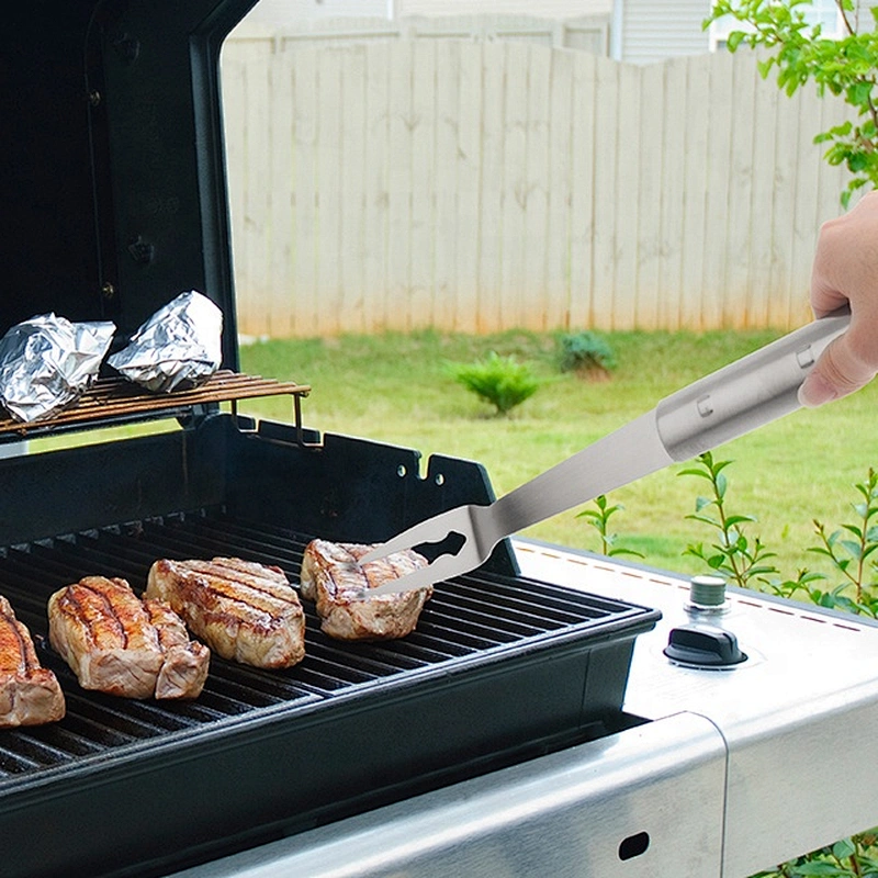 Heavy Duty 4 Piece Stainless Steel BBQ Tool Set