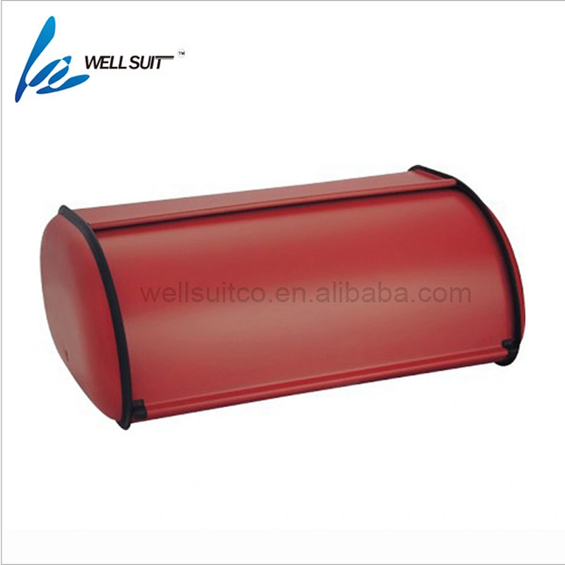High quality cube stainless steel bread box metal bread box