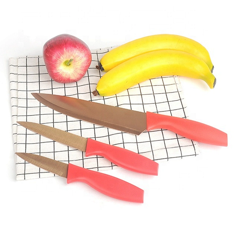 3pcs PP and Stainless steel multi-purpose kitchen knife