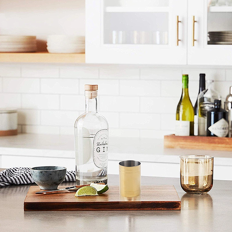 stainless steel measuring cocktail jigger