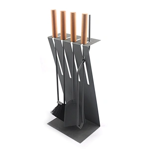 Fireplace Accessories Cast Iron Fireplace set with rack