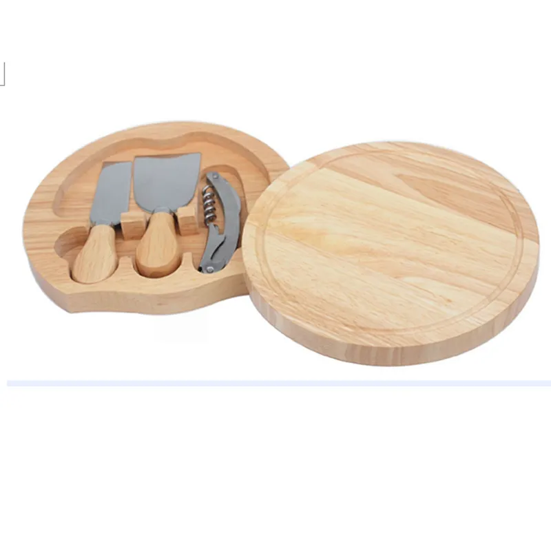 Popular good quality food grade cheese knife set cheeseboard