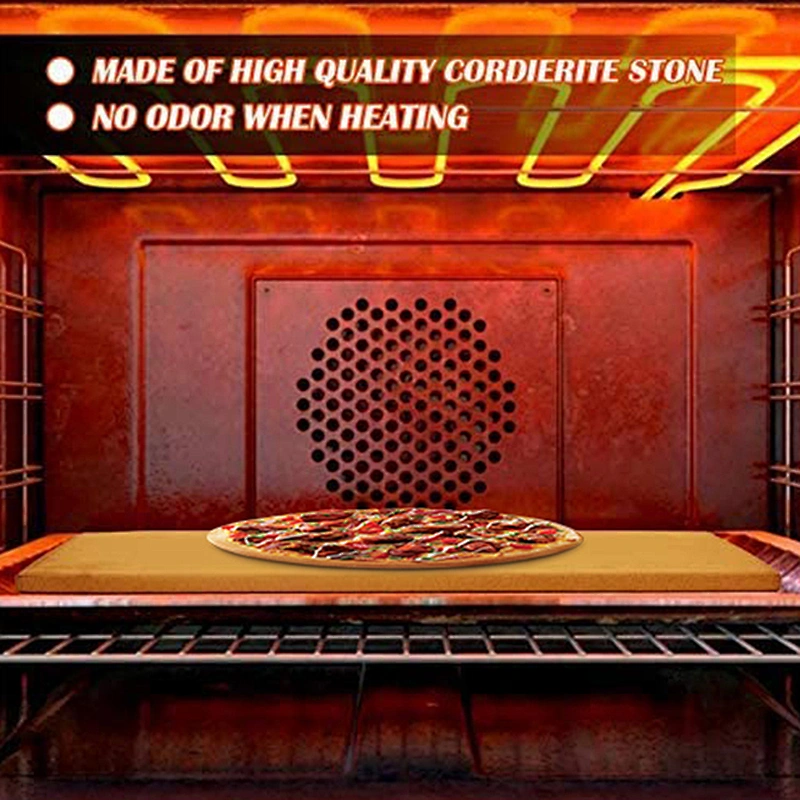 Rectangle cordierite baking stone pizza boards pizza tools for kitchen