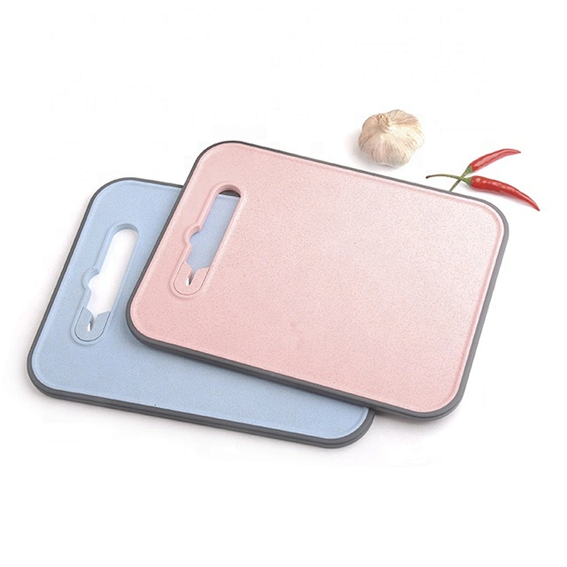 kitchen   fruits  vegetables plastic  wheat fiber  chopping board  with sharpener
