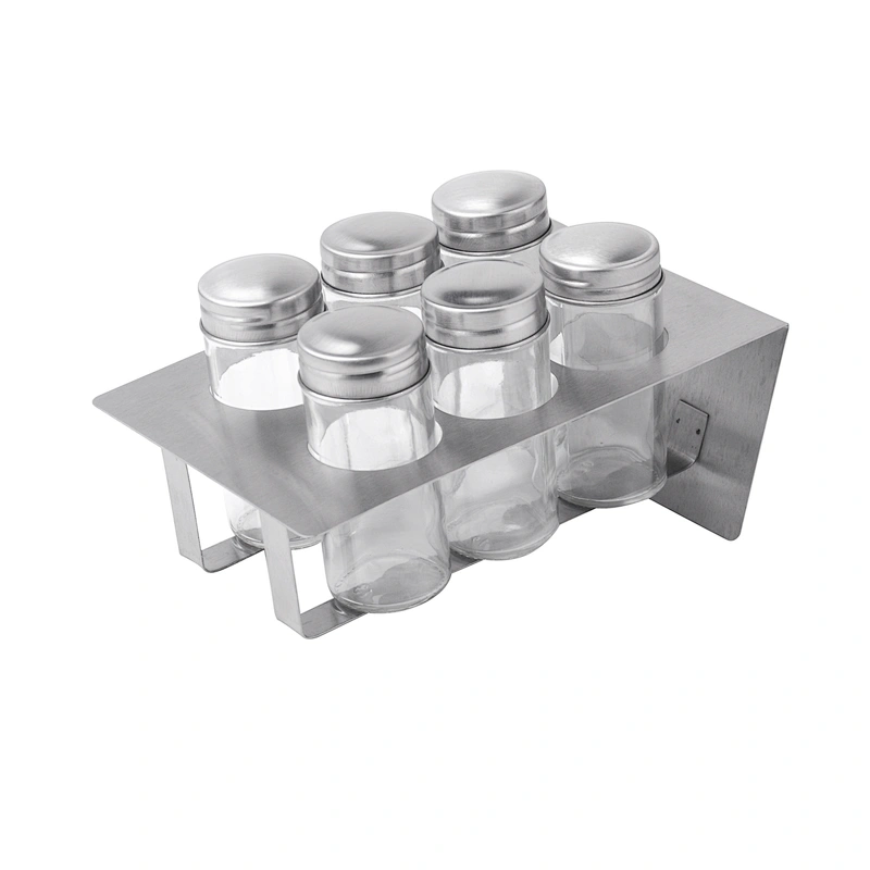 Stainless Steel salt and pepper bottle caps / Kitchen Spice Rack /spice shakers