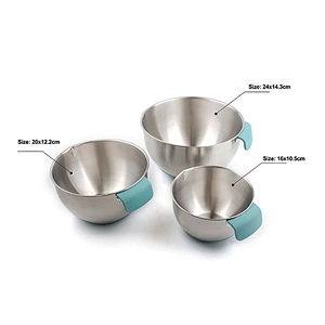High quality stainless steel mixing  bowls set