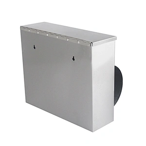 Popular New design good quality  stainless steel  garden letter box home use rust-proof mailbox