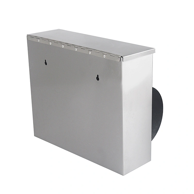 Popular New design good quality  stainless steel  garden letter box home use rust-proof mailbox