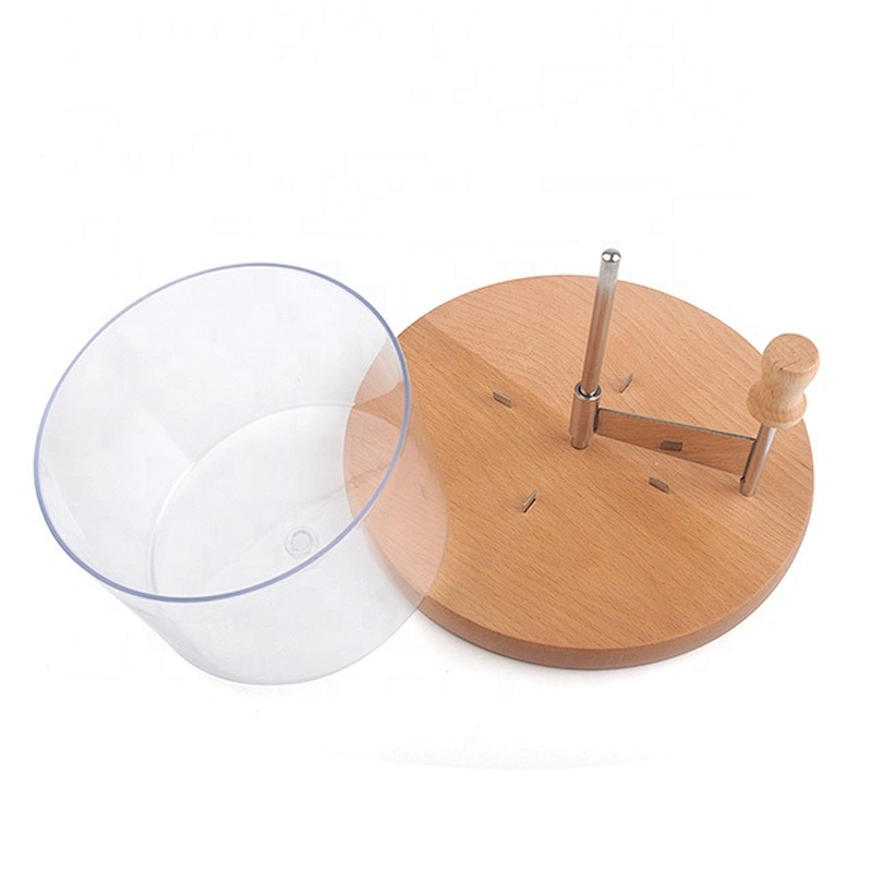 Best kitchen wood cutting board wire stainless steel cheese slicer with lid