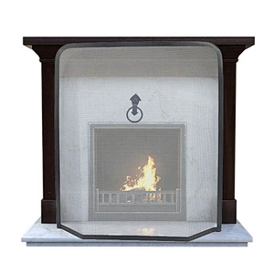 Fireplace accessories Mesh fireplace screen