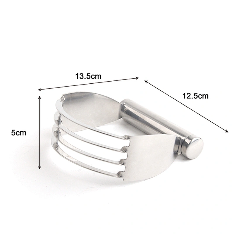 Stainless steel spring chef dough blender