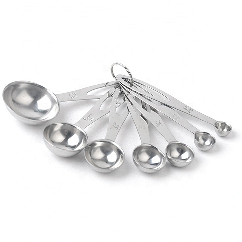 Amazon hot-selling food grade copper plating measuring spoons set