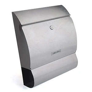 mailbox outdoor stainless steel mailbox wall mounted