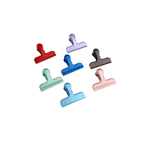 Custom Printing  Clips Duckbill metal Clips For Office bill Ticket