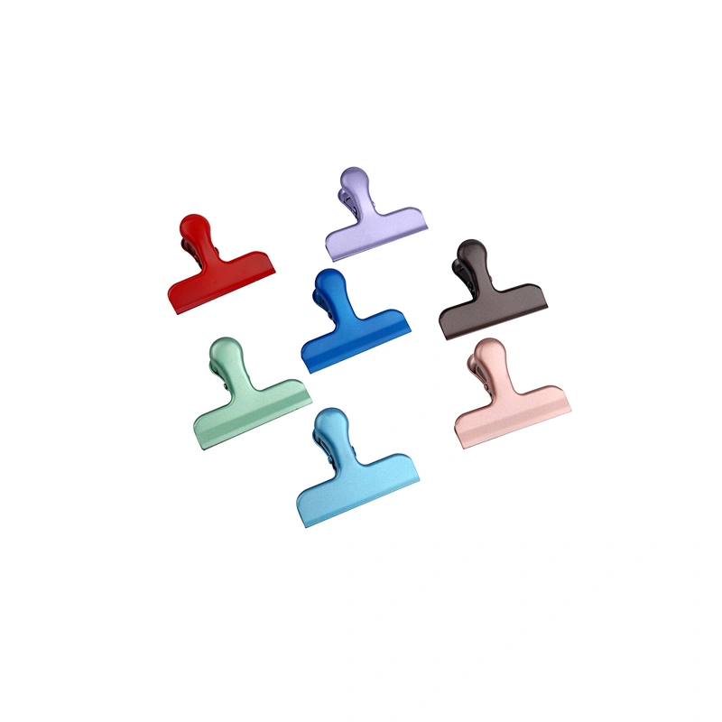 Custom Printing  Clips Duckbill metal Clips For Office bill Ticket