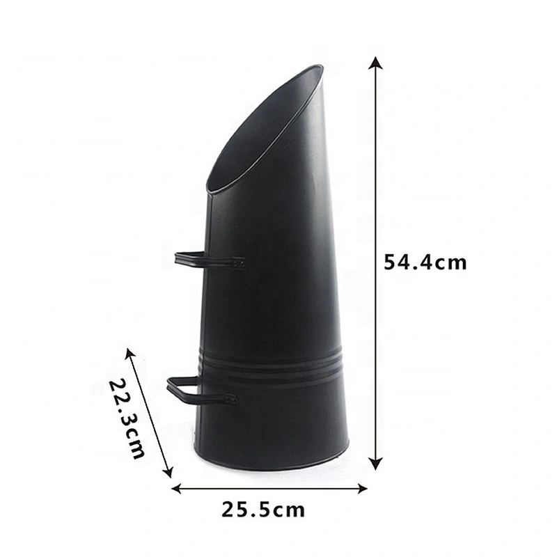 Hot selling easy to use metal ash bucket for fireplace