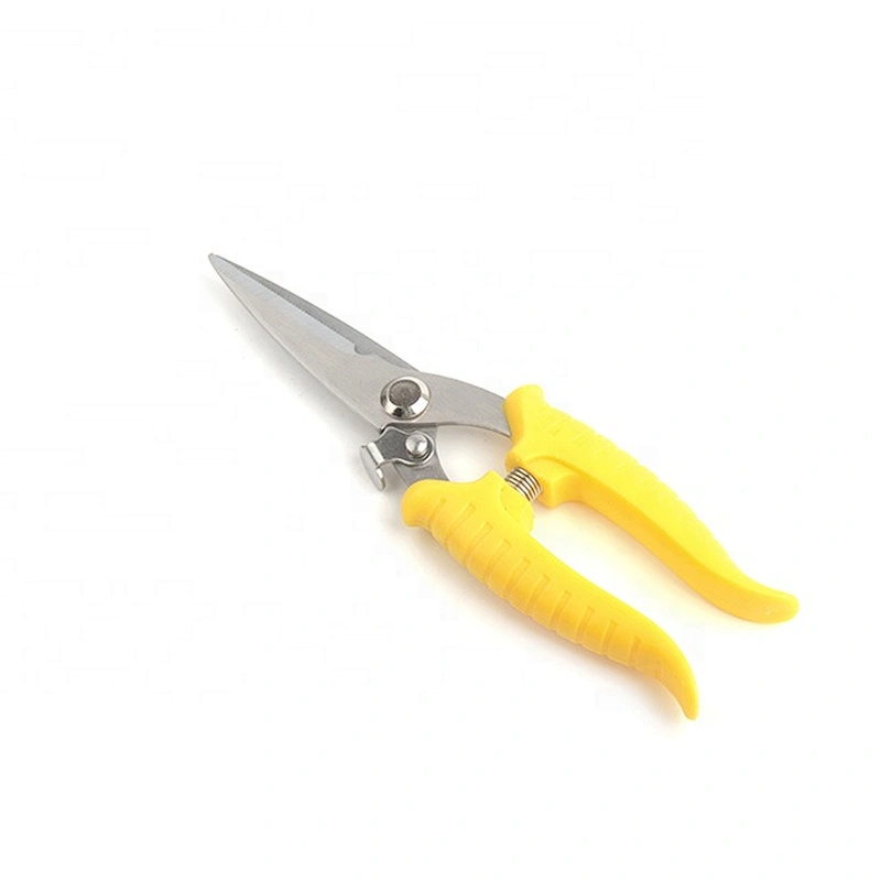 Garden Pruning Shears Branch Cutting scissors with Yellow Color