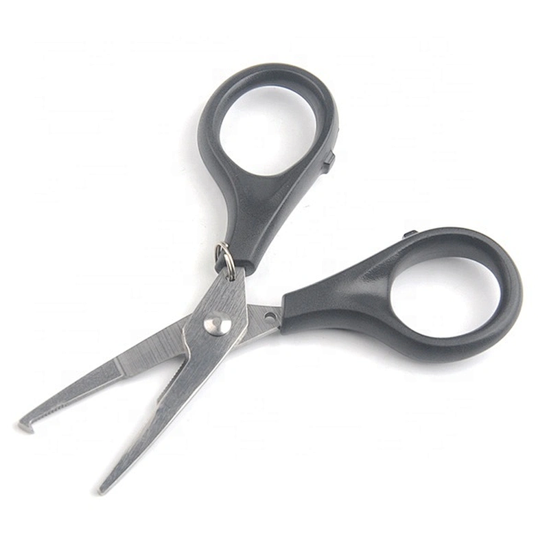 Mini Stainless Steel Fishing Cutter Multifunction Tool Curved Fishing Plier with ABS handle