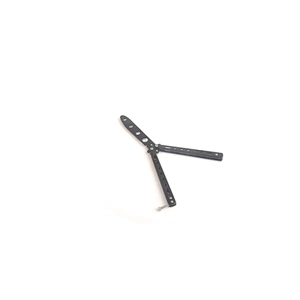 Muti Functional Metal Balisong Trainer Training Knife Security Tool