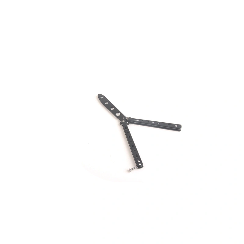 Muti Functional Metal Balisong Trainer Training Knife Security Tool