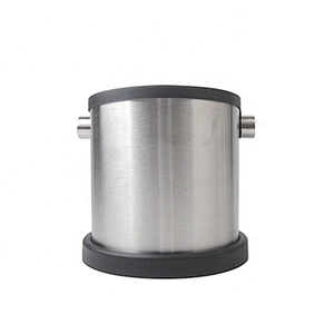 Stainless steel coffee tools coffee knock box coffee grounds box