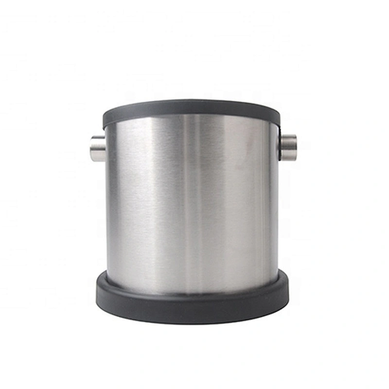 Stainless steel coffee tools coffee knock box coffee grounds box