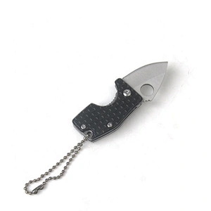 Professional folding mini multi gift knife with keychain