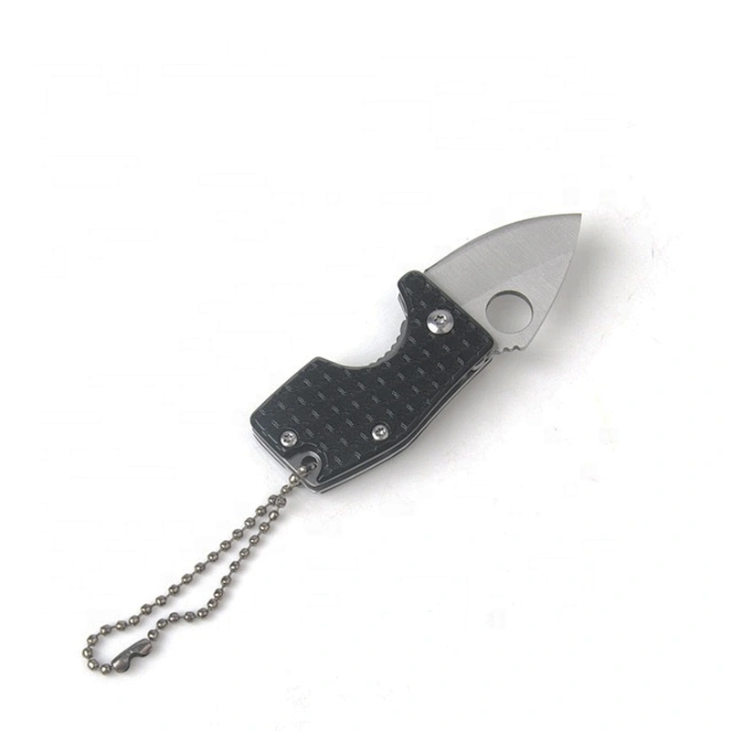 Professional folding mini multi gift knife with keychain