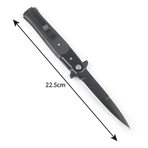Edge Small Blades Stainless Steel Straight Knives Blade Pocket Folding Survival Titanium Personalized