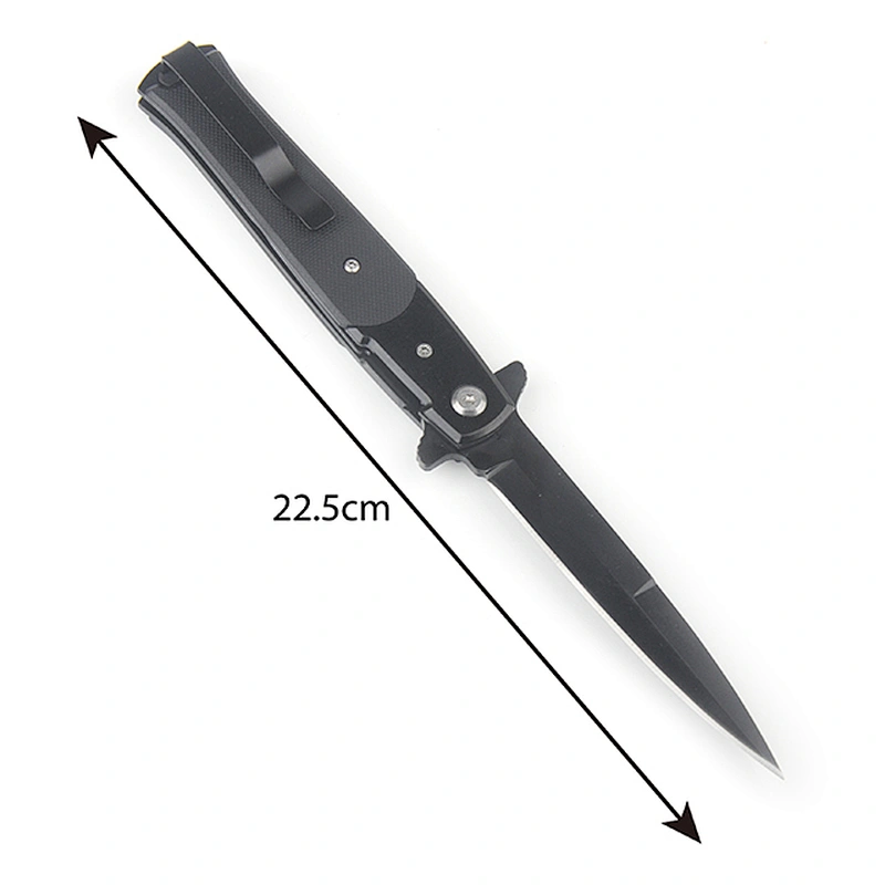 Edge Small Blades Stainless Steel Straight Knives Blade Pocket Folding Survival Titanium Personalized