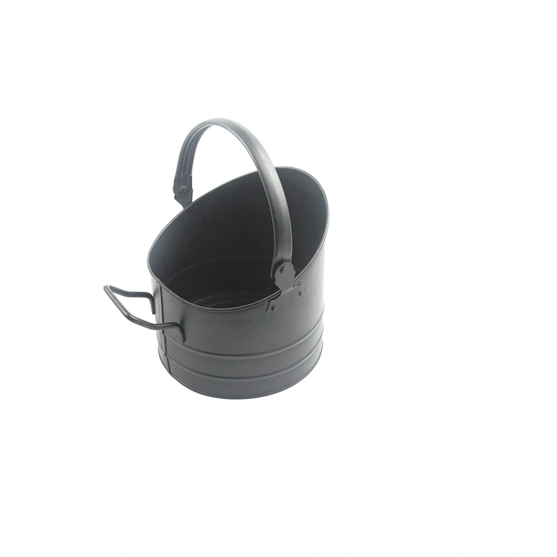 fireplace accessory tool coal hod bucket with  handle