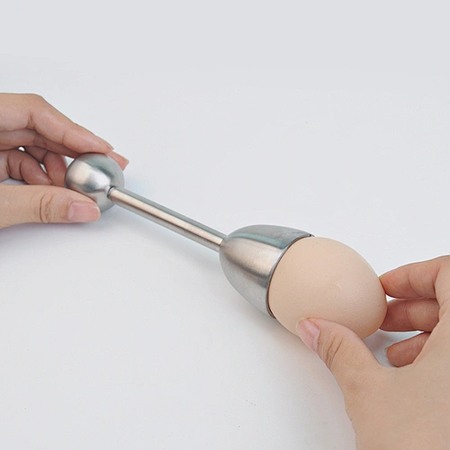 Stainless steel egg topper egg opener cracker
