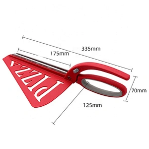 New stainless steel household non-stick pizza scissors with pizza shovel