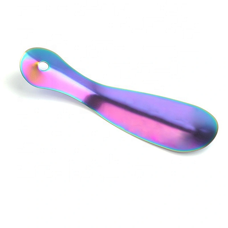 wholesale  best quality  home  colorful  metal small portable shoe horn