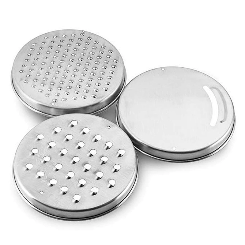 3pc salad bowl stainless steel mixing bowl with grater measuring cup and spoon