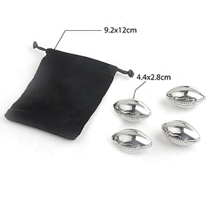 LFGB food grade bar accessories chilling whisky stone ice cubes gift set