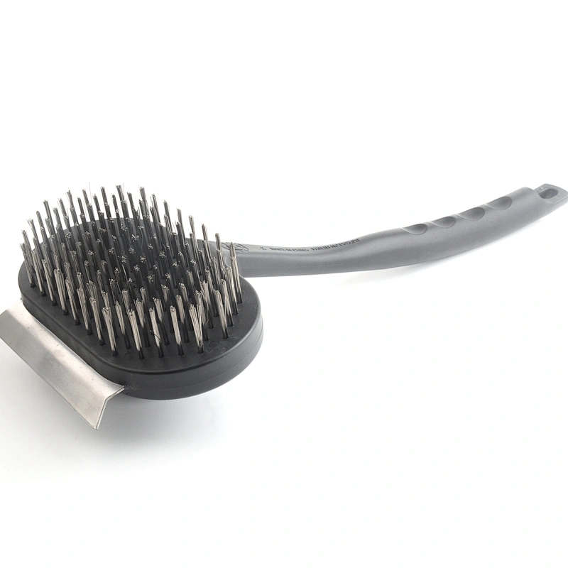 Wood Handle  Fiber Kitchen Sisal Wash Brushes Mini  Dish Cleaning Brush
