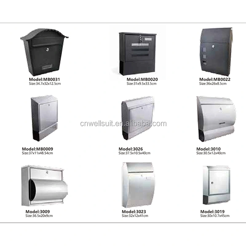 wall mount residential mailboxes