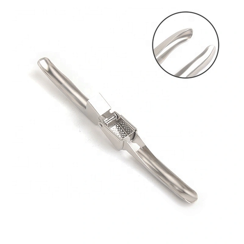 Multi-Function Handled Garlic Press Stainless Steel Garlic Presses For Kitchen
