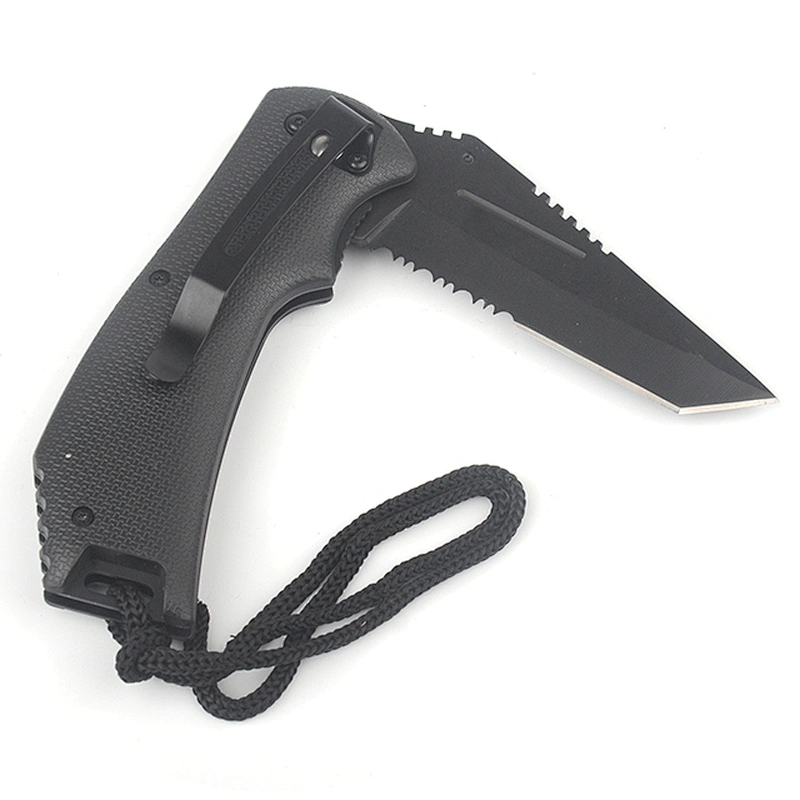 Outdoor Camping  Folding Pocket Hunting Survival Knife