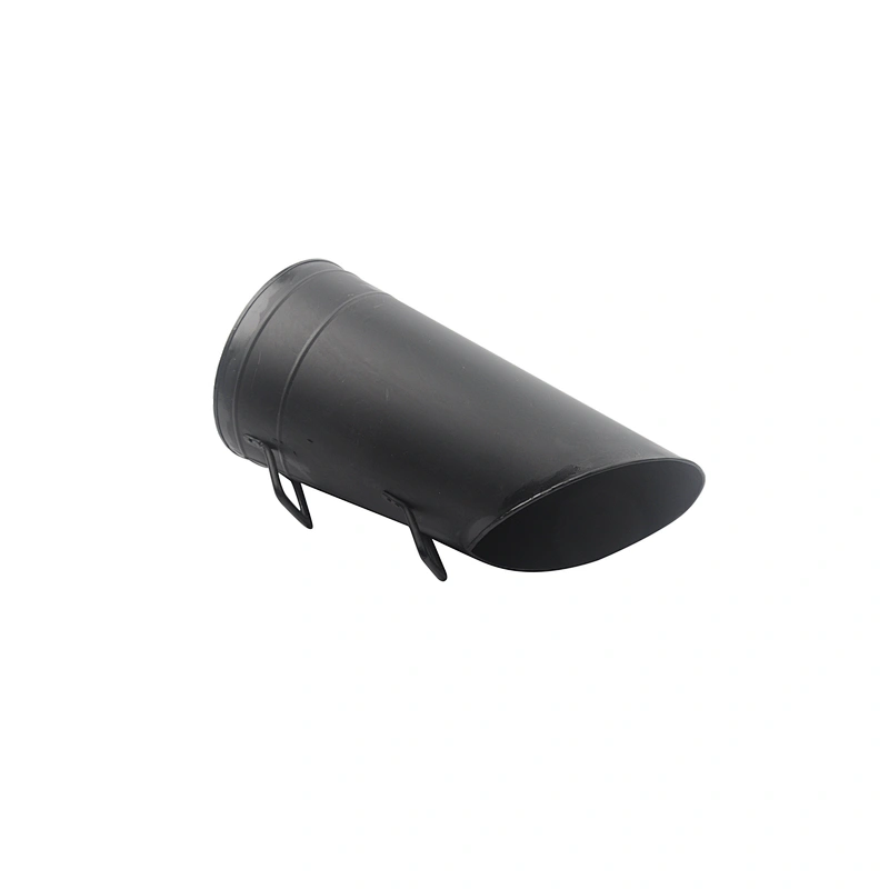 fireplace accessory tool coal hod bucket with brass handle