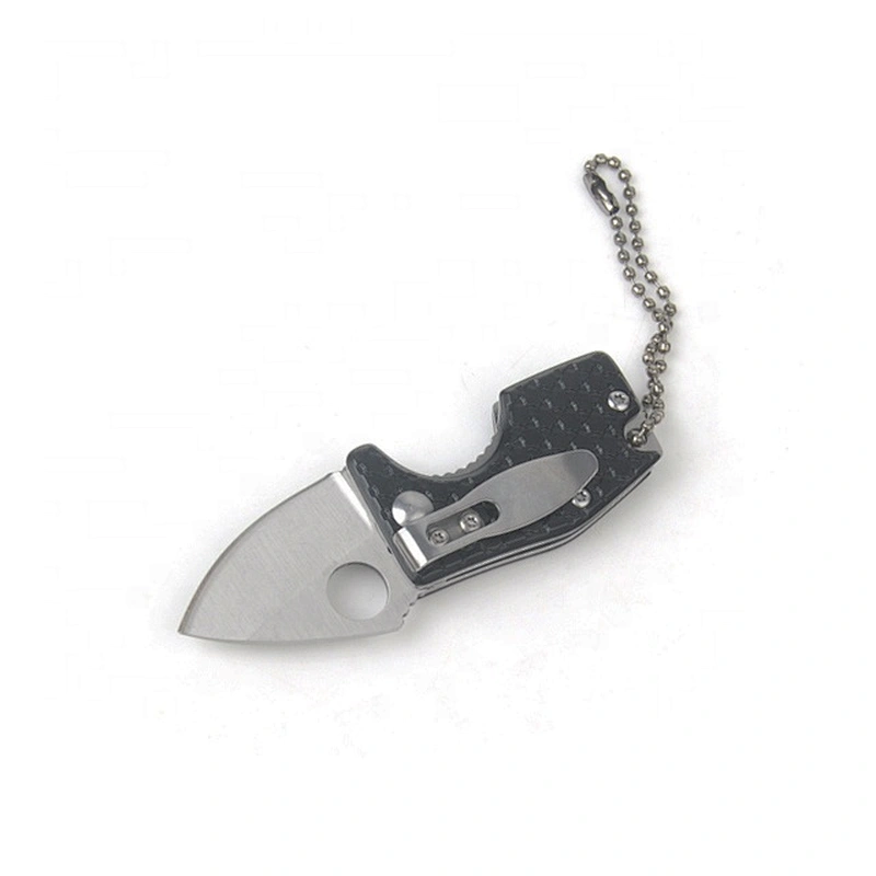 Professional folding mini multi gift knife with keychain