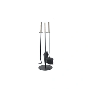 Fireplace accessories  cast iron fireplace grates coating outdoor fireplace 4pcs tools