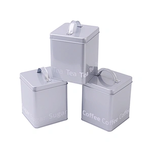 Wholesale Food Safe Square  Gift candy Tin Box