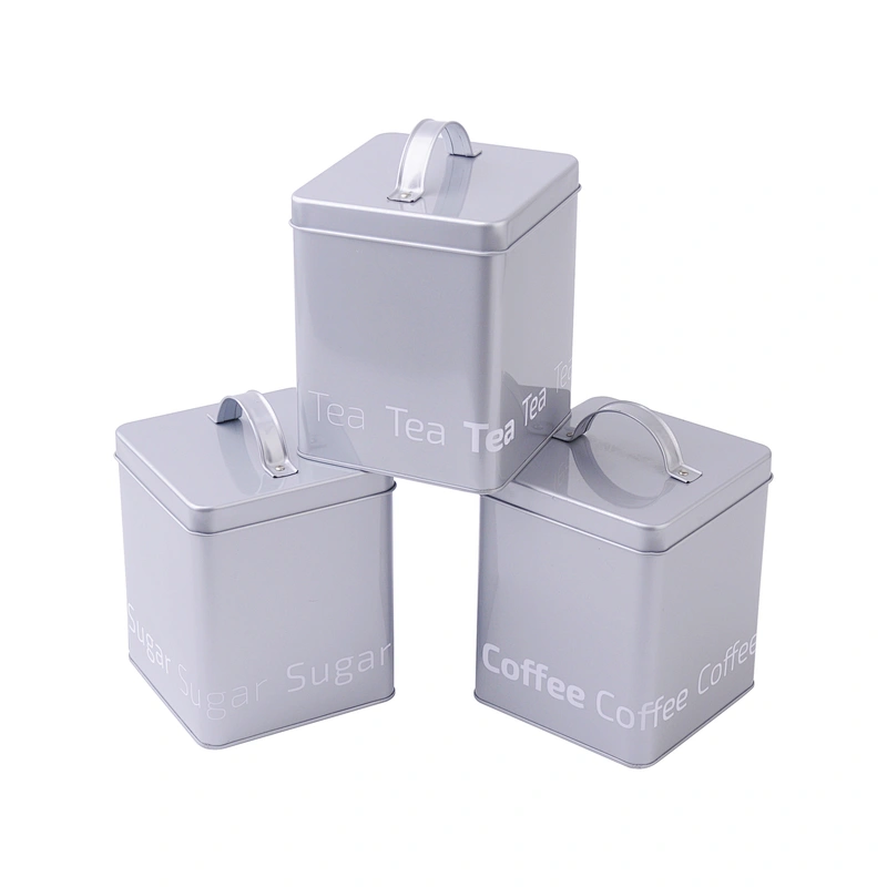 Wholesale Food Safe Square  Gift candy Tin Box