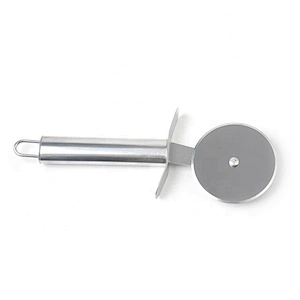 Double-deck stainless steel and stone pizza cutting board