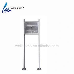 Hot Selling Stainless Steel sand finished Letter Box, Mail Box, Rust-proof